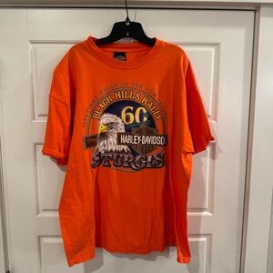 Harley-Davidson 2000 Sturgis Black Hills Rally 60th Anniversary Tee Shirt Sz XXL